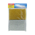 Gold or Silver Kitchen Cleaning Scrubber Sponge Scouring Pad